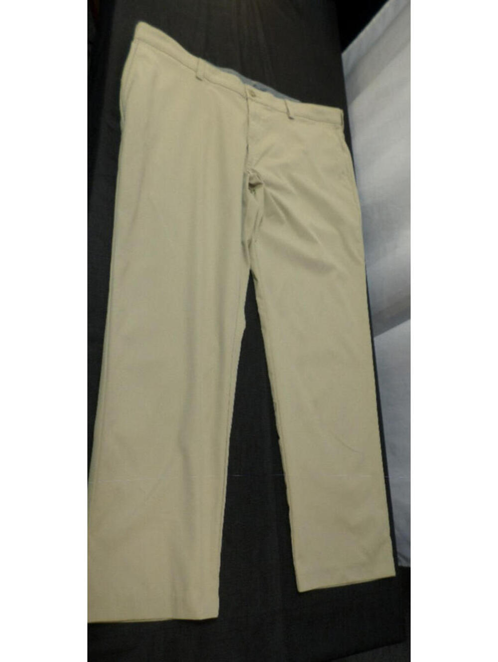DESIGNER BEN HOGAN POLYESTER BLEND CASUAL DRESS WORK KHAKI PANTS 38x30